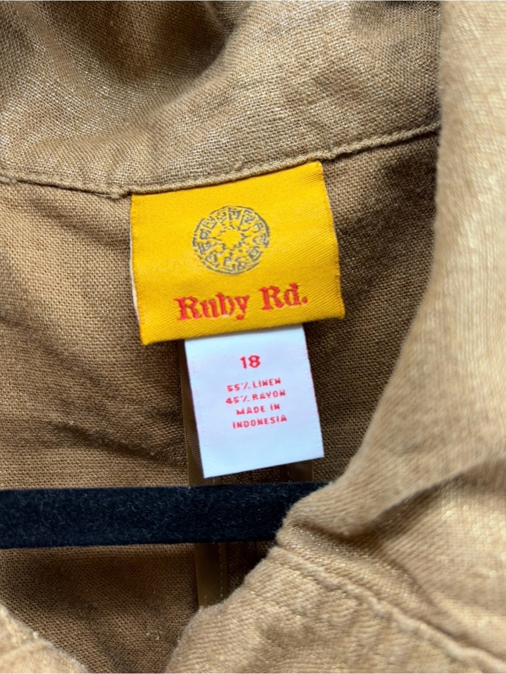 Ruby Rd. Carmel Utility Drawstring Vest - Picture 2 of 6